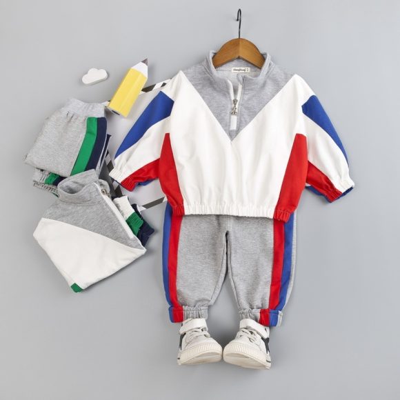 Boy sports wind suit - Image 5