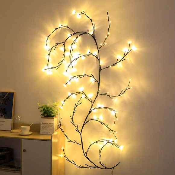 LED Light String Arrangement Colored Light Rattan Room Decorative Light - Image 7