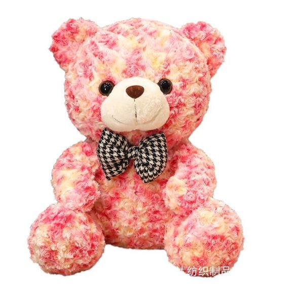 Valentines Day Cute Rose Little Bear Doll Small Size Teddy Bear Doll Ragdoll Plush Toy - Image 4