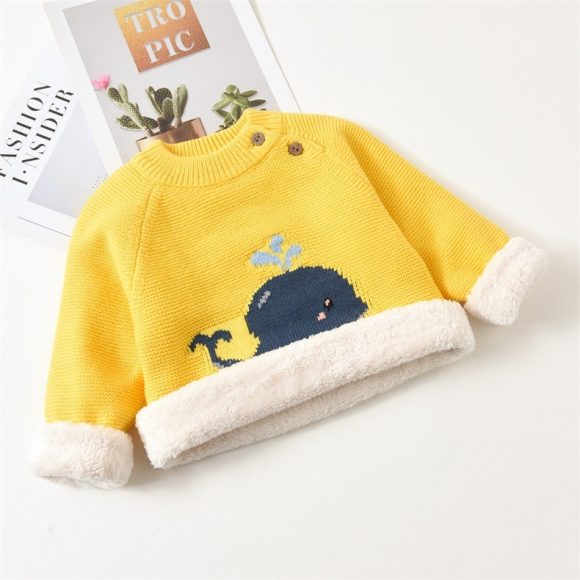 Baby plush warm clothes - Image 6