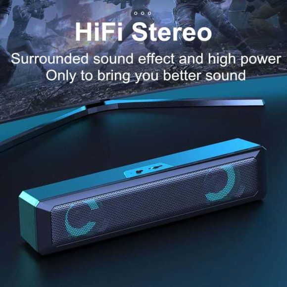 Wired Sound Blaster Bluetooth Speaker - Image 2