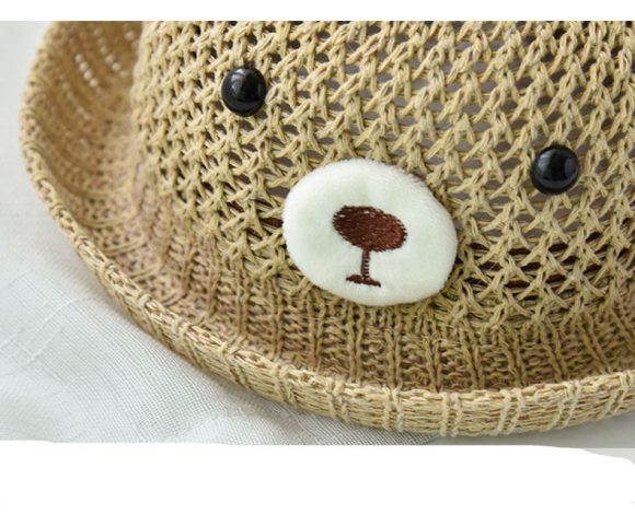 Summer Beach Travel Hat Baby Straw Hat Girl - Image 10