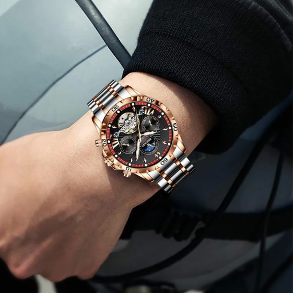 Full-automatic Waterproof Luminous Mechanical Watch - Image 2