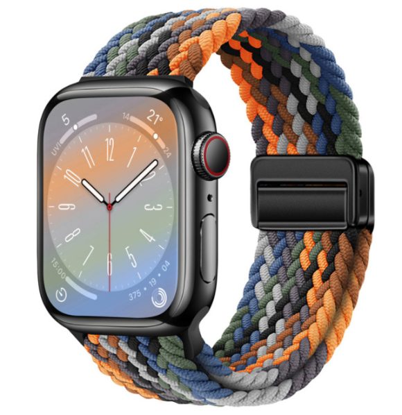 Magnetic Buckle Woven Loop Integrated Strap - Image 8