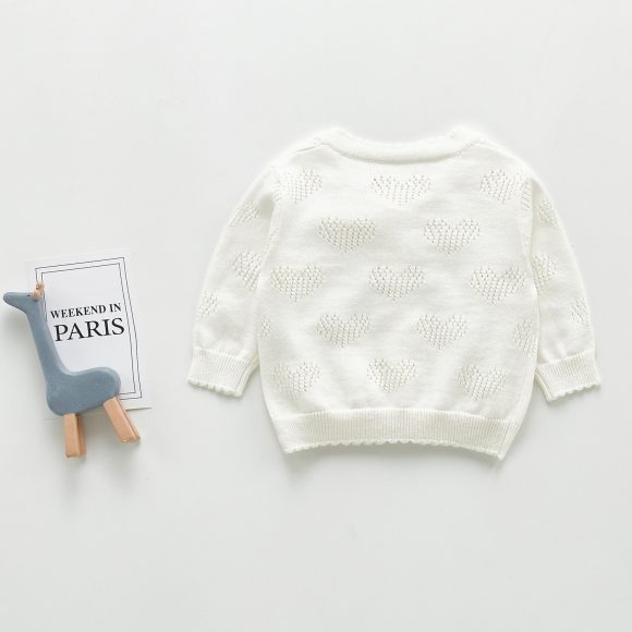 Baby hollow knit sweater - Image 3