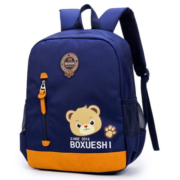 A cartoon bear nursery school schoolbag, schoolbag, schoolboy, boy and boy, baby boy and baby travel back - Image 2