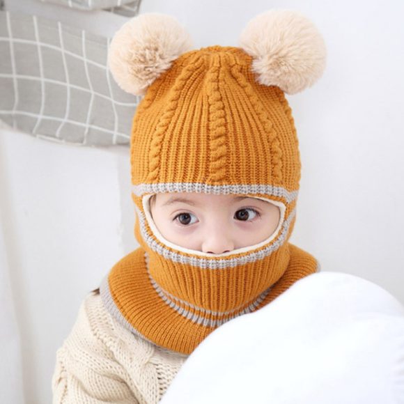 Baby winter scarf hat - Image 9