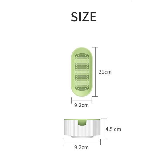 Hydroponic Cat Grass Box Plastic Tray Cat Grass Growing Kit Cat Grass Planter Hydroponic Cat Grass Box Cat Grass Sprouter Tray Interactive Cat Toy Window Planter Soilless For Pet Cat Plastic Plant Pot - Image 5
