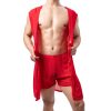 Gold Dot Bathrobe Men's Sexy Coat - Image 9
