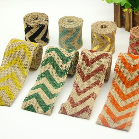 Burlap Ribbon Burlap Roll - Image 3