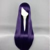 Long Straight Hair Cosplay Wig 80cm High Temperature Silk Wig