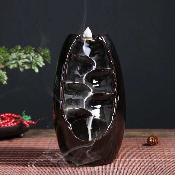 Multi-layers Ceramic Back flow Incense Burner - Image 3