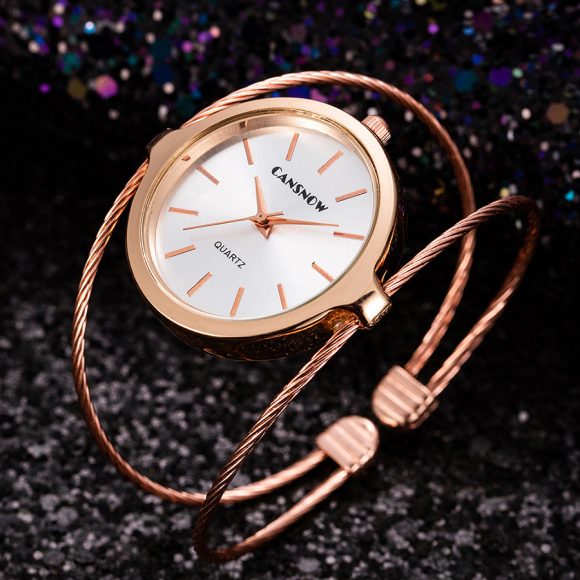 Starry Sky Simple Design Women's Steel Wire Bracelet Watch - Image 9