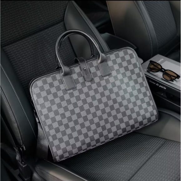 Men's Handbag Daily Casual Briefcase Personalized File Package - Image 4
