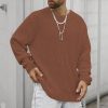 Long Sleeve Crew Neck Casual Men's Loose - Image 6