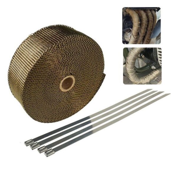 Motorcycle exhaust pipe insulation belt - Image 4