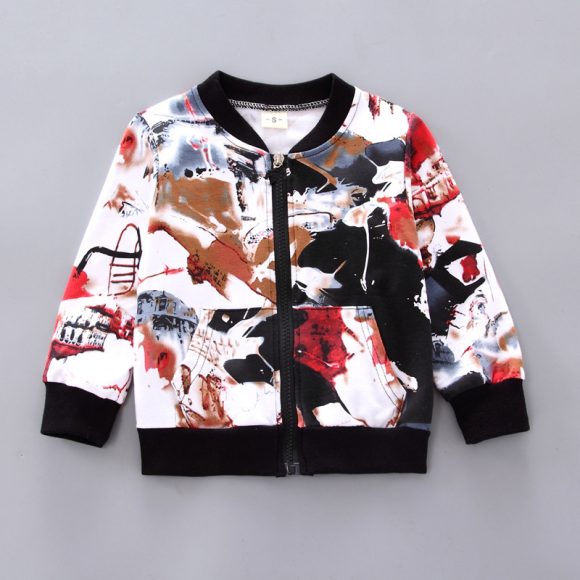 Boys Handsome Autumn And Winter Clothes Three-Piece Kid Clothes - Image 5