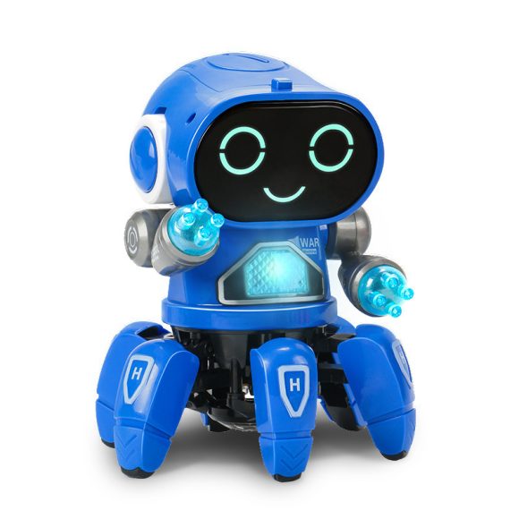 Electric Rock Robot, Music, Light, Automatic Walking, Swinging And Dancing Robot, Children's Toys - Image 5