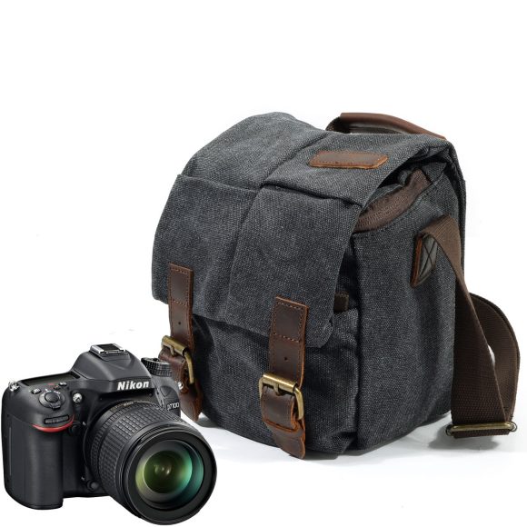 One-shoulder retro camera bag waterproof camera bag - Image 8