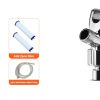 Shower Head Water Saving Flow 360 Degrees Rotating With Small Fan ABS Rain High Pressure Spray Nozzle Bathroom Accessories - Image 3