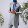 High Quality Cotton Men's 2-piece Set Suit - Image 3
