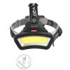 Lighting Distance Wide Angle COB LED Headlight Use 2x18650 Battery led HeadLamp USB rechargeable Lantern For Hike Outdoor - Image 4