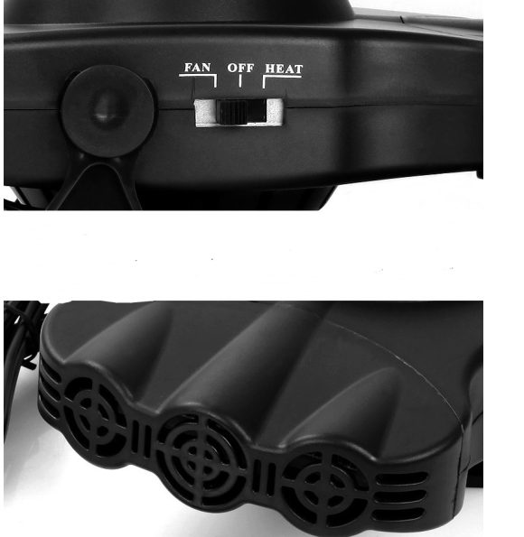 Electric Car 12V Heater with Warm and Cold Wind Defrosting Snow - Image 2