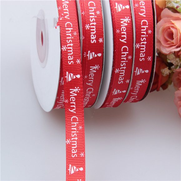 Christmas ribbon 1CM threaded ribbon small roll - Image 5