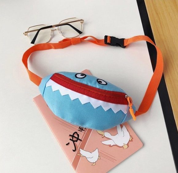 Cartoon Children's Canvas Embroidered Crossbody Bag - Image 6