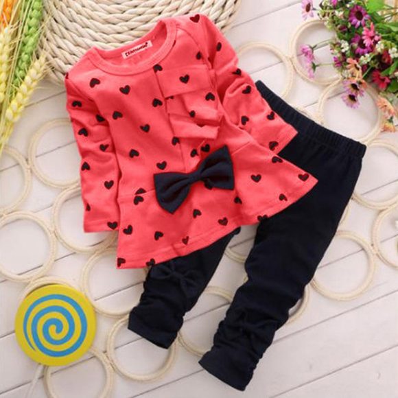 Love bow girl set - Image 5