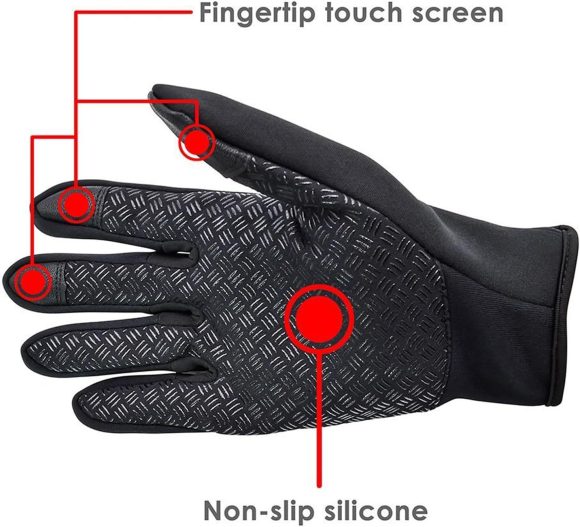 Top-Notch Cycling Gloves With Sensitive Touch-Screen Compatibility,Professional-Grade Gear For Cyclists,Offering Superior Grip,Unparalleled Comfort,And Flawless Interaction,With Electronic Devices Du - Image 3