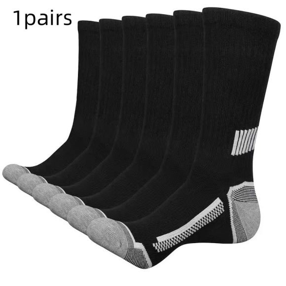 Men's Simple Basketball Mid-calf Socks - Image 5