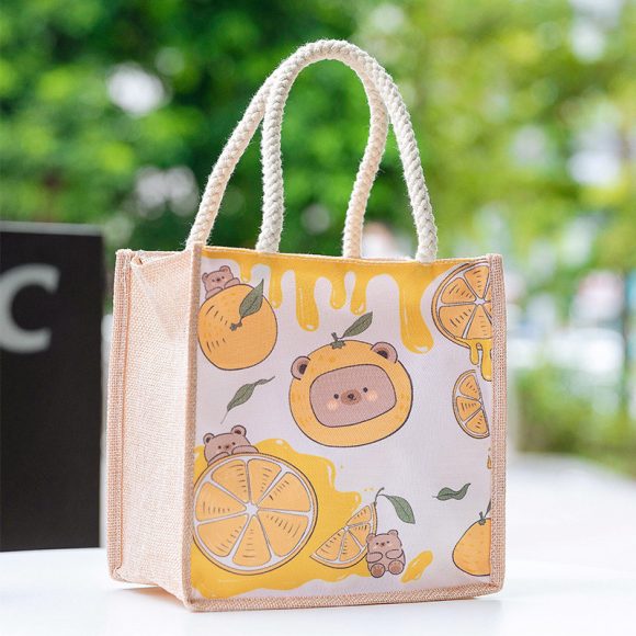Casual Tote Bag For Students To Organize Small Book Bag Lunch - Image 3