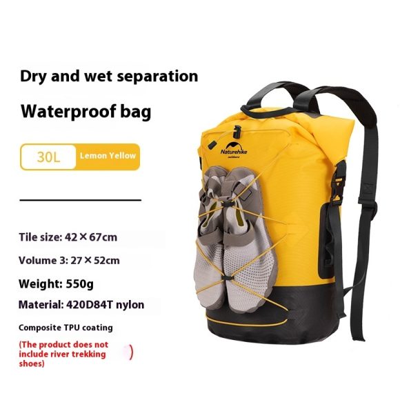 Waterproof Outdoor Dry Wet Separation Backpack - Image 2