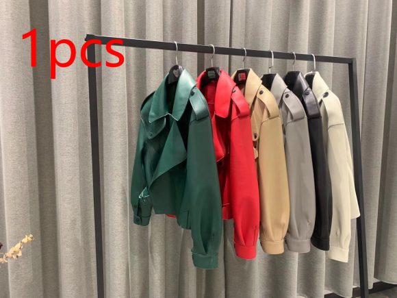 New Genuine Leather Clothes Women's Jacket Sheepskin Loose-fitting Short Coat - Image 6