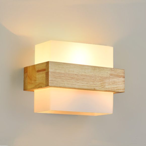 Modern creative household solid wood lamp - Image 8