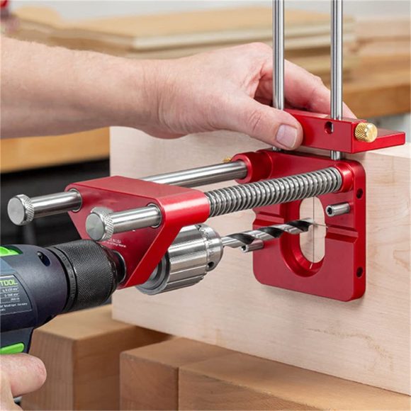 Woodworking Drill Locator Convenient Labor Saving Alloy Steel Woodworking Drill - Image 2