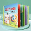 Children's Enlightenment Stickers Quiet Book Kindergarten Busy Book Handmade Material Paste Book Educational Toys - Image 2