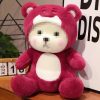 Valentines Day Cute Rose Little Bear Doll Small Size Teddy Bear Doll Ragdoll Plush Toy - Image 2