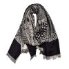 Cotton And Linen Yarn-dyed Scarf Short Beard Ethnic Style - Image 2