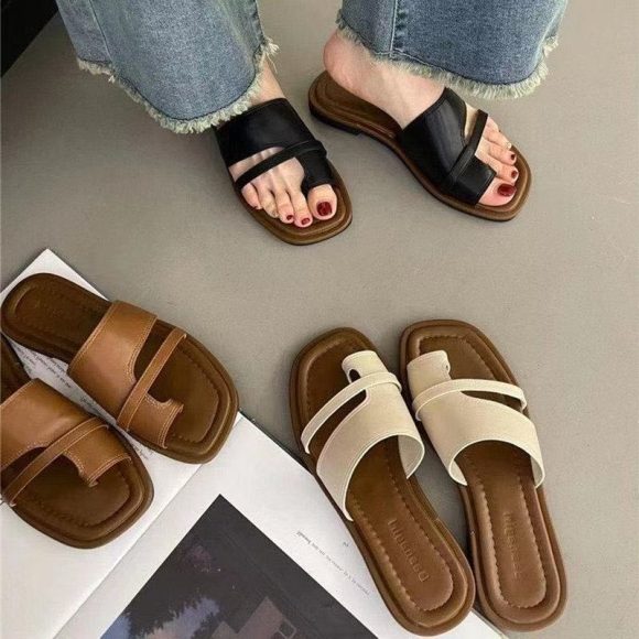 Simple Vacation Style Set Sandals Cool Casual Women's - Image 8