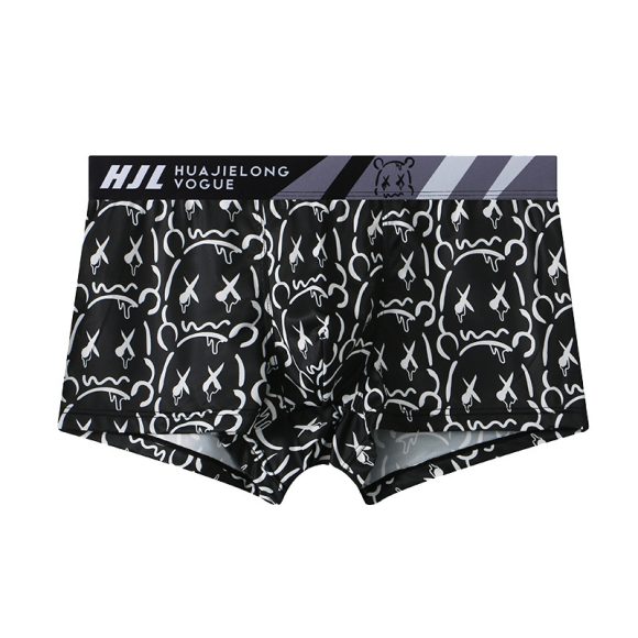 Men's Multi-color Printing Slim Fit Breathable Boxers - Image 9
