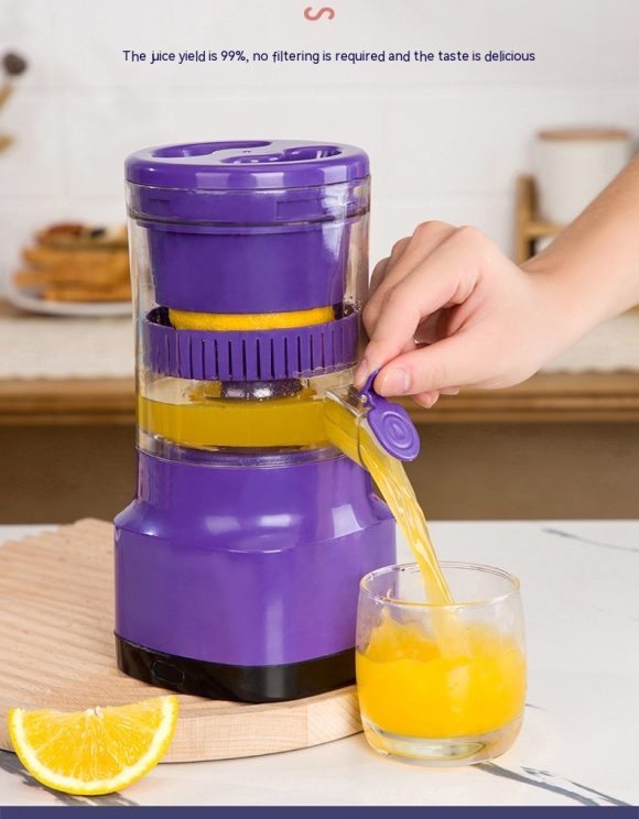 Electric Orange Juicer Lemon Juicer Squeezer Usb Rechargeable Citrus Juicer Machines Usb Rechargeable Portable Blender Kitchen Gadgets - Image 5