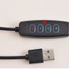 Usb Plug-In Lamp Oval Acrylic Lamp Touch Control Dimmable Modern Simple Creative Night Lamp Bedside Reading Lamp Desk Table Led - Image 4