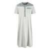 Men's Robe Pocket Contrast Color Middle East Short Sleeve - Image 6