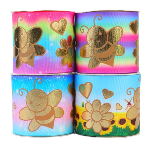 Bronzing Printed Rib Ribbon Clothing Accessories - Image 7