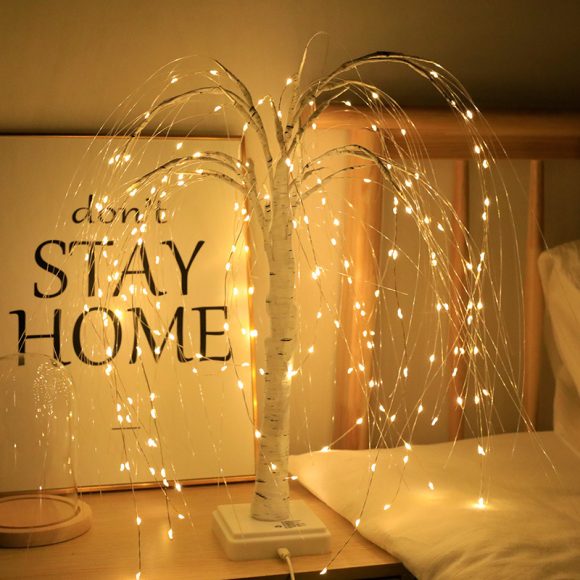 Scene Arrangement Illusion Copper Wire Lights Decorative Night Light - Image 3