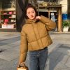 Women's Simple Casual Hooded Short Down Jacket - Image 3