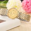Women's Retro Steel Belt Calendar Waterproof Watch