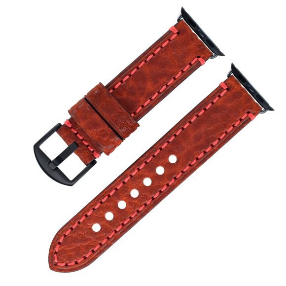 Casual Simple Top Layer Cow Leather Watch Strap - Image 6